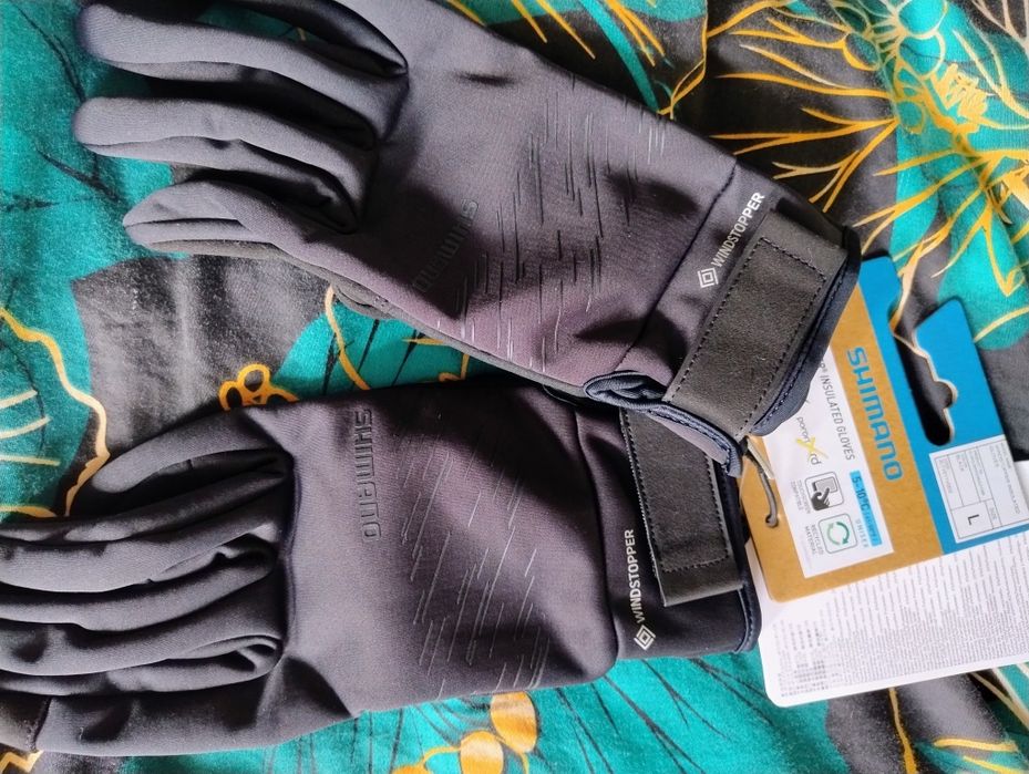 Rękawiczki rowerowe Shimano Windstopper