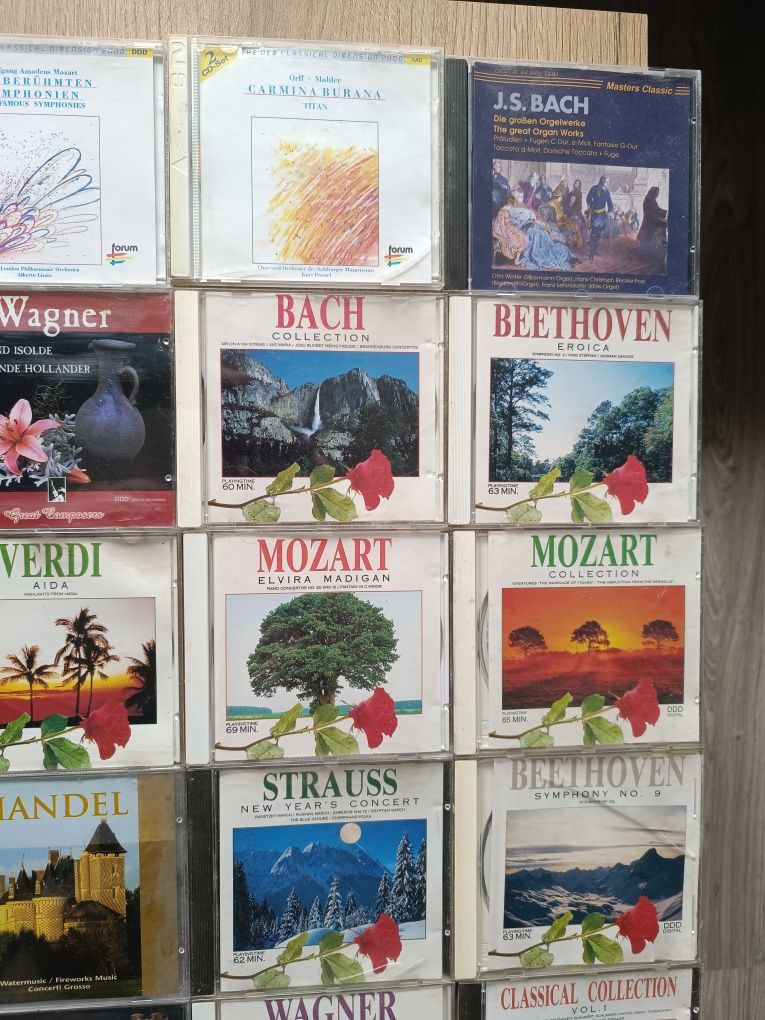 Płyty CD muzyka klasyczna, pop, disco
