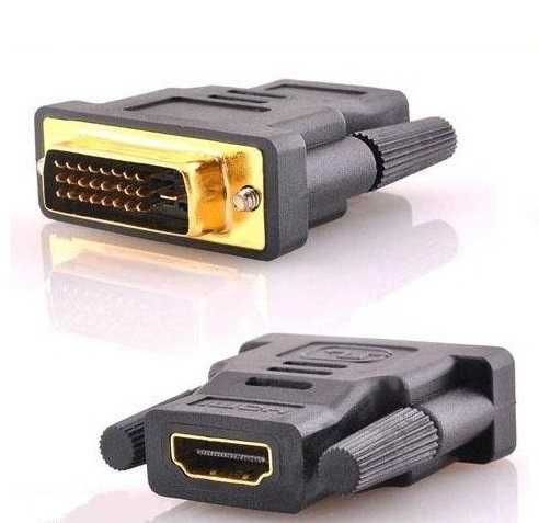 Adapter przejściówka video gniazdo HDMI na DVI wtyk * Video-Play