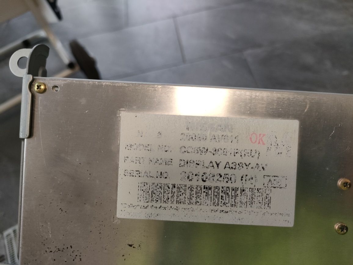 Nissan Primera P12 nawigacja zestaw