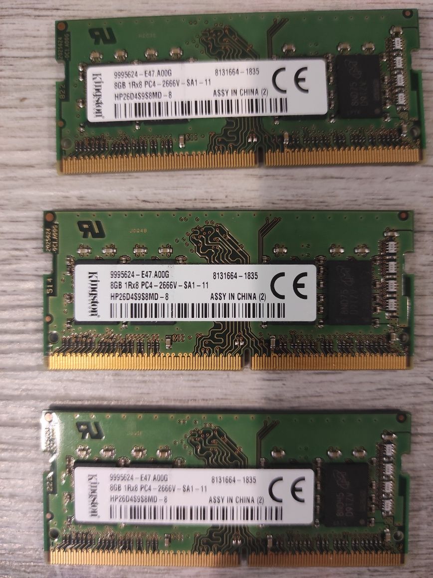 Оперативна DDR2 DDR3 /DDR4 4Гб_8Gb_16Gb для ноут.бука