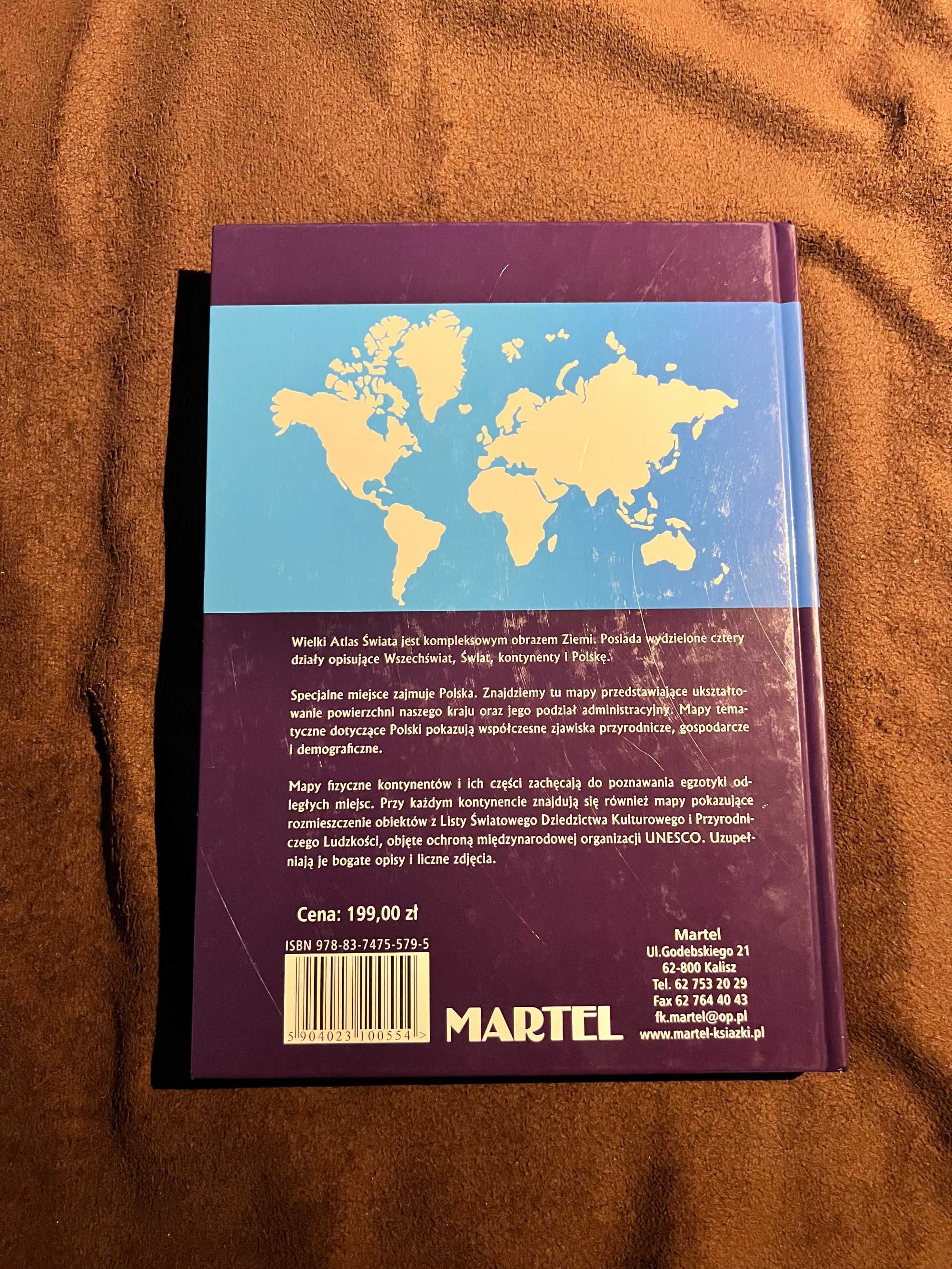 Wielki Atlas Świata Martel