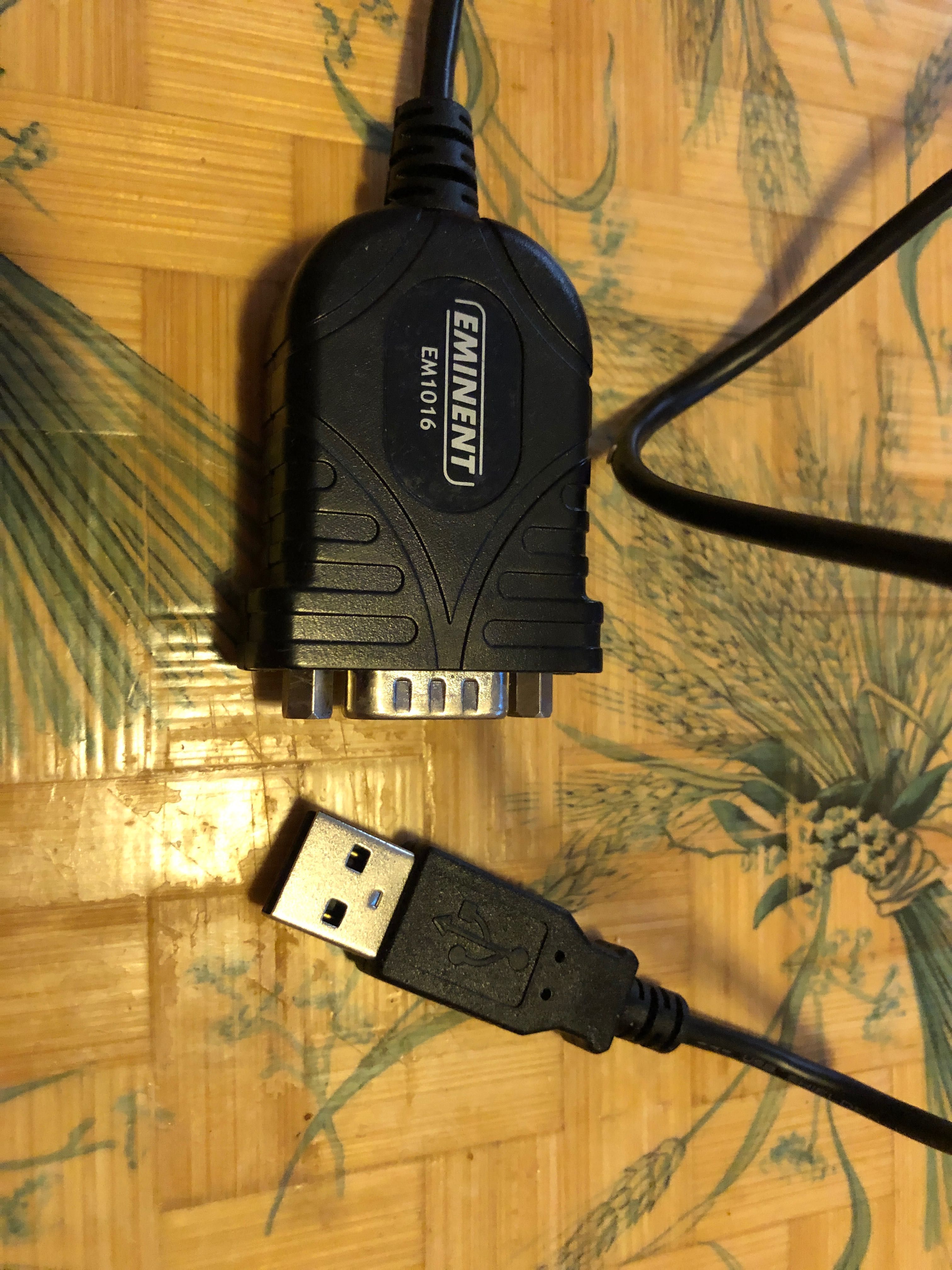 "Eminent" конвертер  USB-RS232(serial).