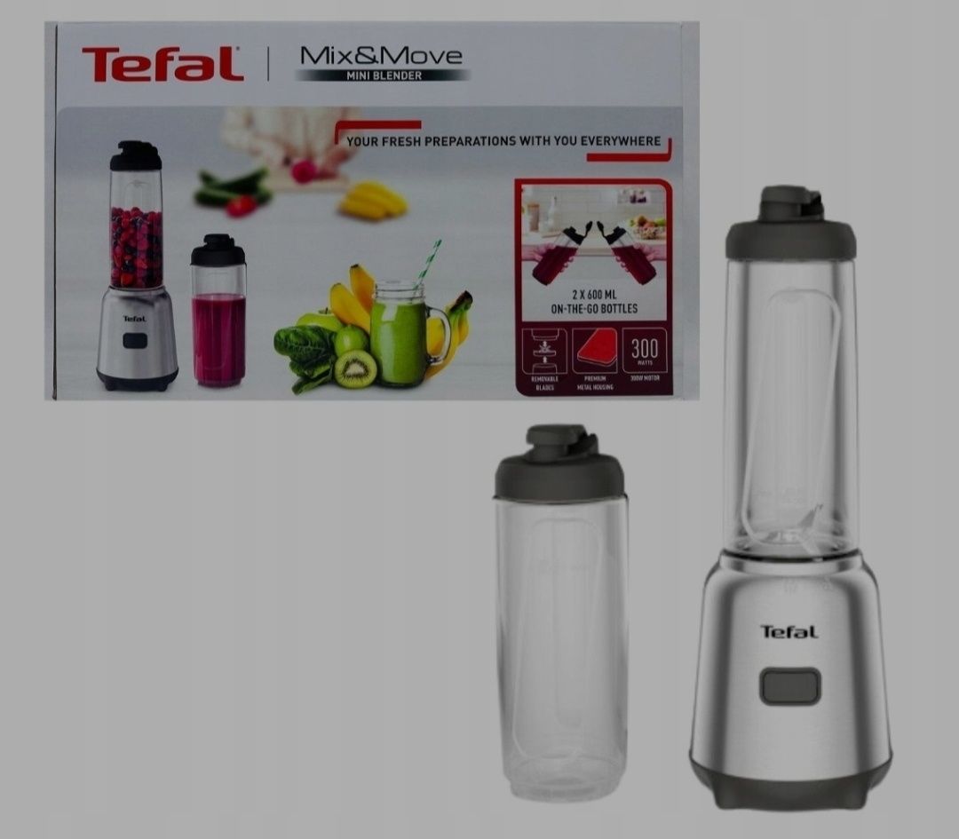 Blender kielichowy Tefal BL15FD30 300 W srebrny/szary