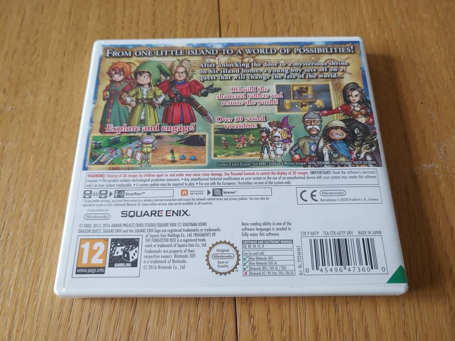 Dragon Quest VII: Fragments of the Forgotten Past