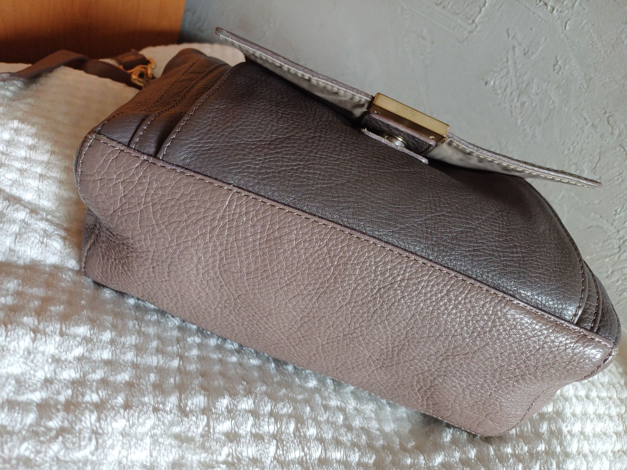 Сумка Massimo Dutti натуральная кожа