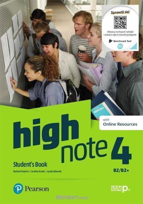 NOWA^ High Note 4 Podręcznik + Benchmark Pearson