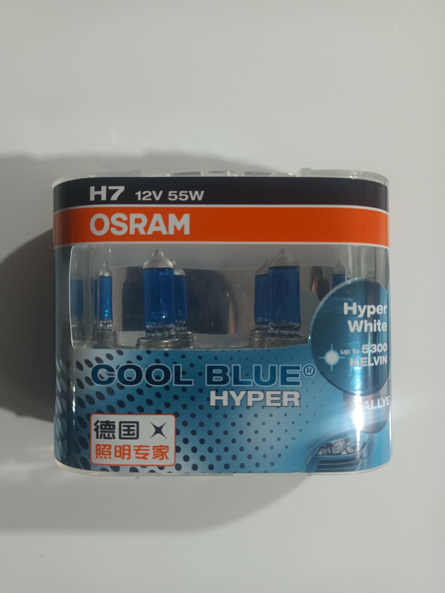Lâmpadas H7 OSRAM 
Col
H7
12V
55W
Novas, seladas em caixa
PR