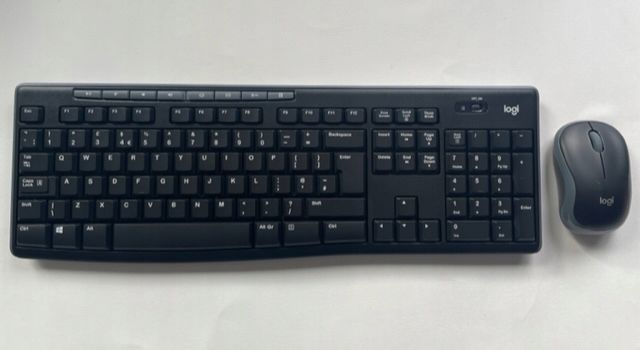 zestaw klawiatura i mysz logitech mk270 qwerty czarny