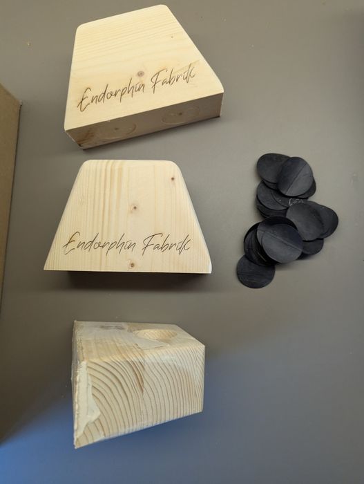 Paraletki, mini poręcze- zestaw DIY- kalistenika, pompki