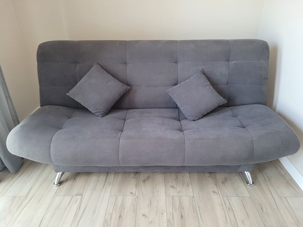 Tapczan, sofa z funkcją spania, pojemna skrzynia