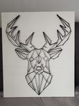 Obraz z nici handmade
