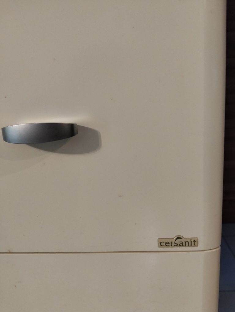 Słupek łazienkowy z koszem - Cersanit