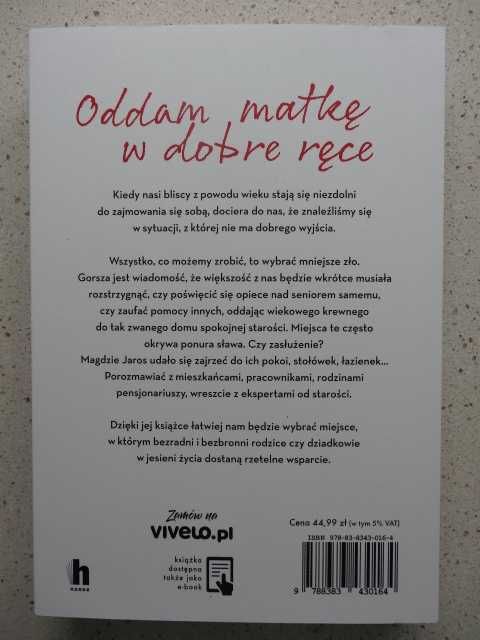 Oddam matkę w dobre ręce