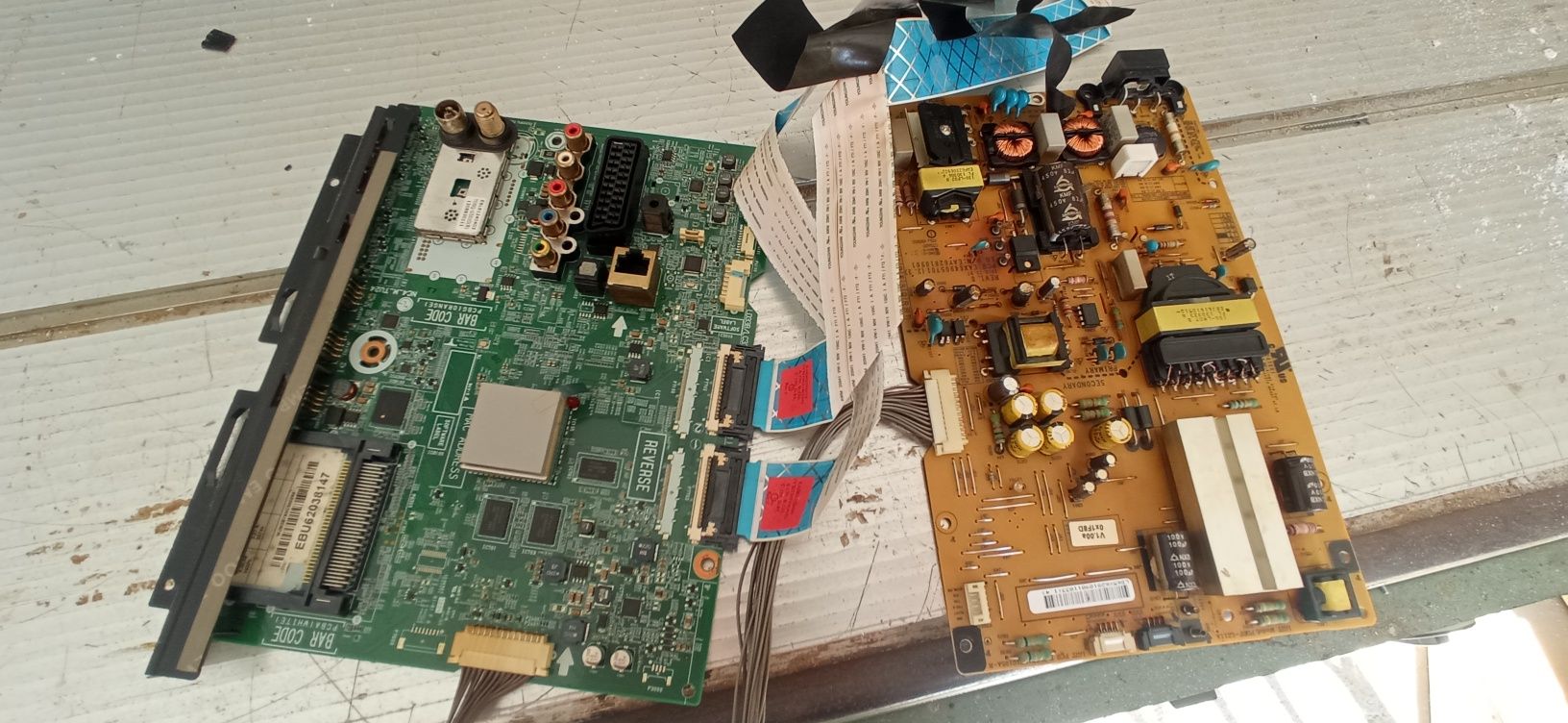 TV LG placa power mais mainboard