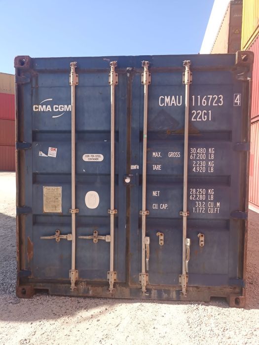 Contentores 100% estanques 12metros