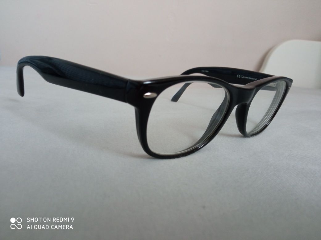 Oprawki okulary czarne nerdy