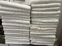 Toalhas de banho branco 100% algodão 1,35M X 0.66CM