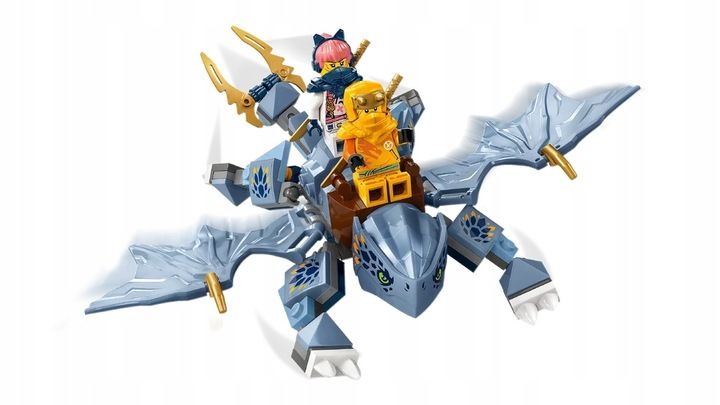 Lego Ninjago Powstanie Smoków 71810 Mały Smok Riyu Ruchomy Smok + 3 Fi