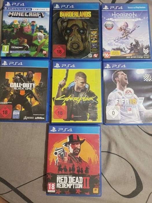 Діски в ідеальном стані ps4