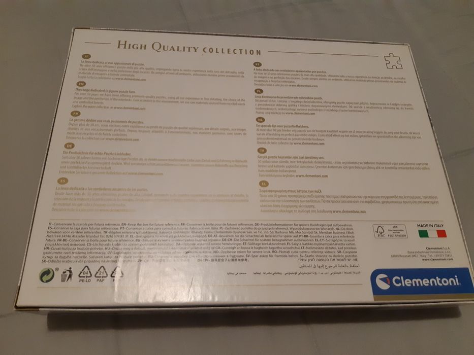 Puzzle com 1000 peças