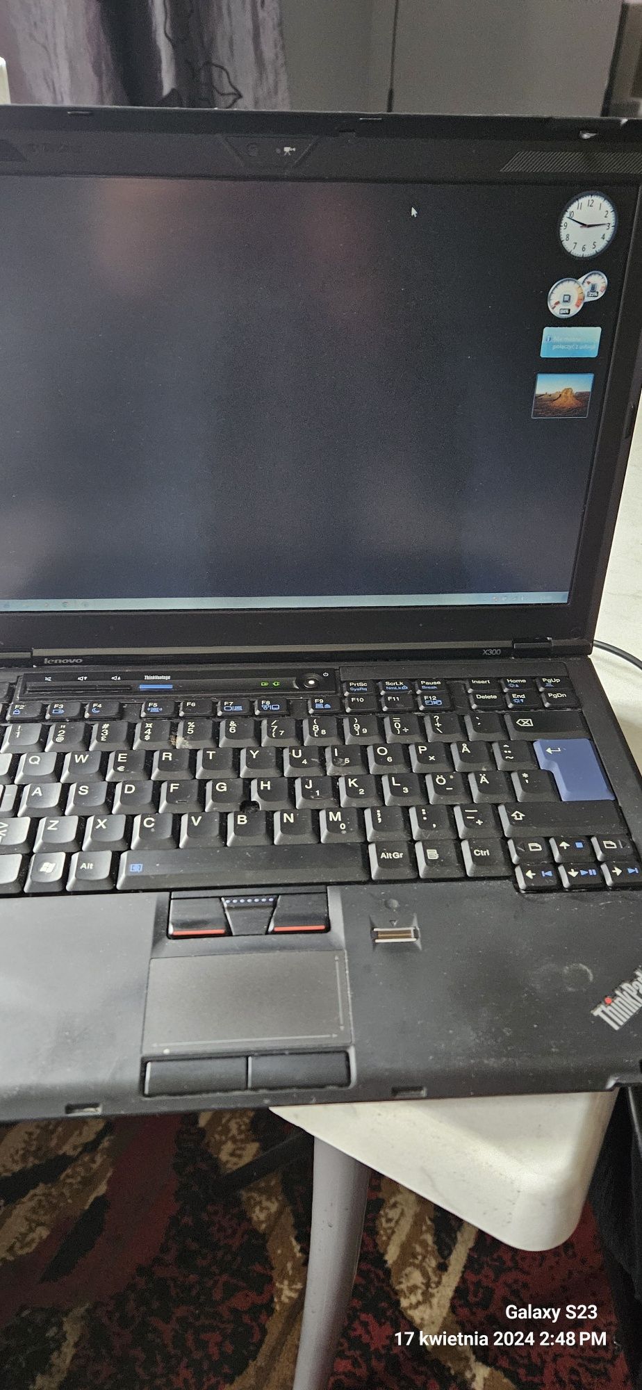 Laptop Lenovo thinkpad x300