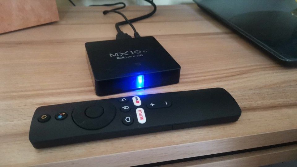 Смарт ТВ приставка MX10 F1 2/16gb Xiaomi аналог TV Box Android 13 +гол