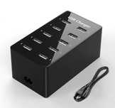 ładowarka USB, wiele gniazd USB, 50W 10USB