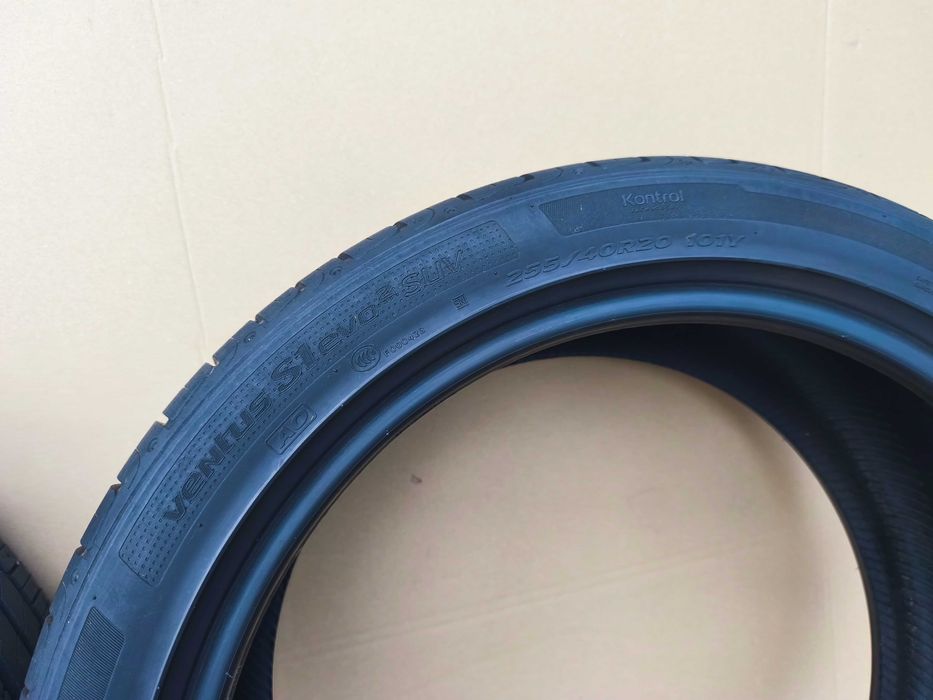2x OPONY LETNIE 255/40R20 Hankook Ventus S1 Evo2 SUV 101Y XL 6mm 2020r