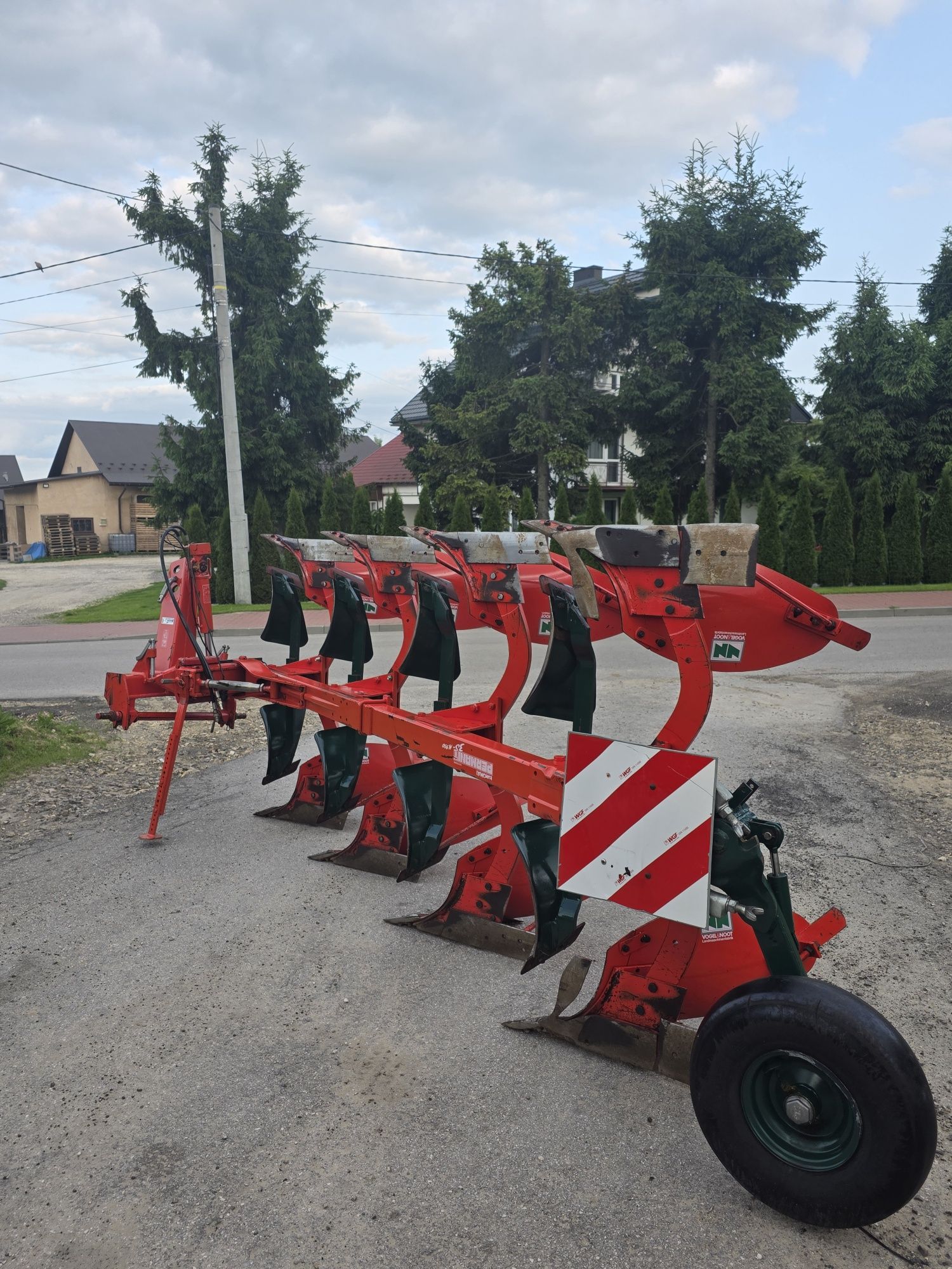 Pług Obrotowy Vogel noot M 950 Przedpłużki stan bdb Sprowadzony