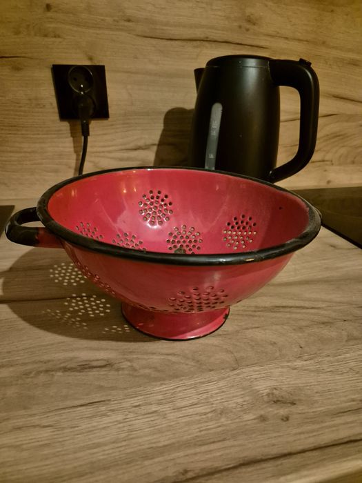 Durszlak emalia prl