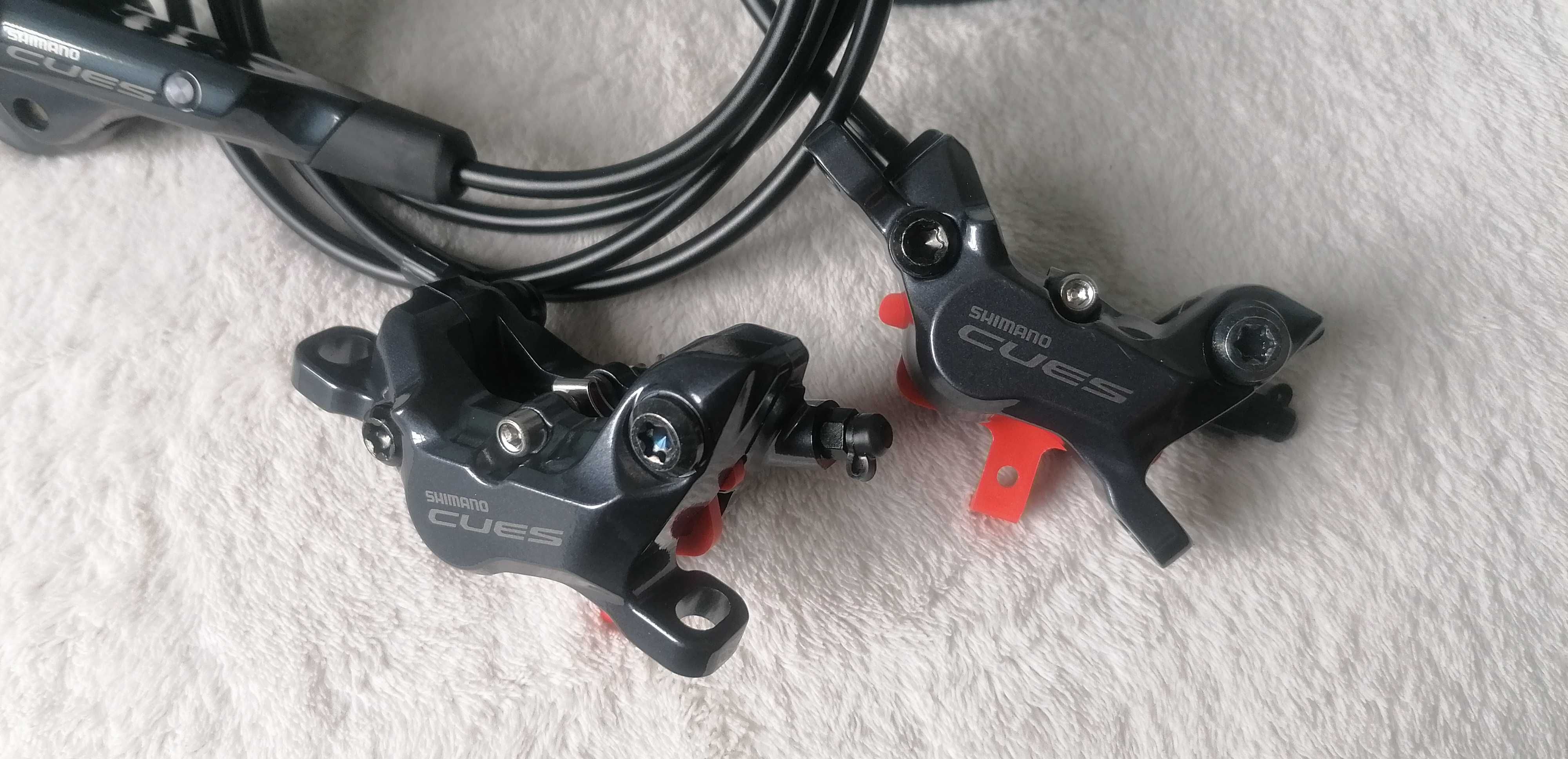 NOWE hamulce hydrauliczne CUES RD-U8020 cztery tłoczki #XT rowerowe