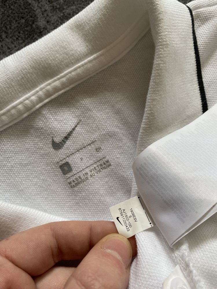 Поло футболка Nike Court белое мужское оригинал