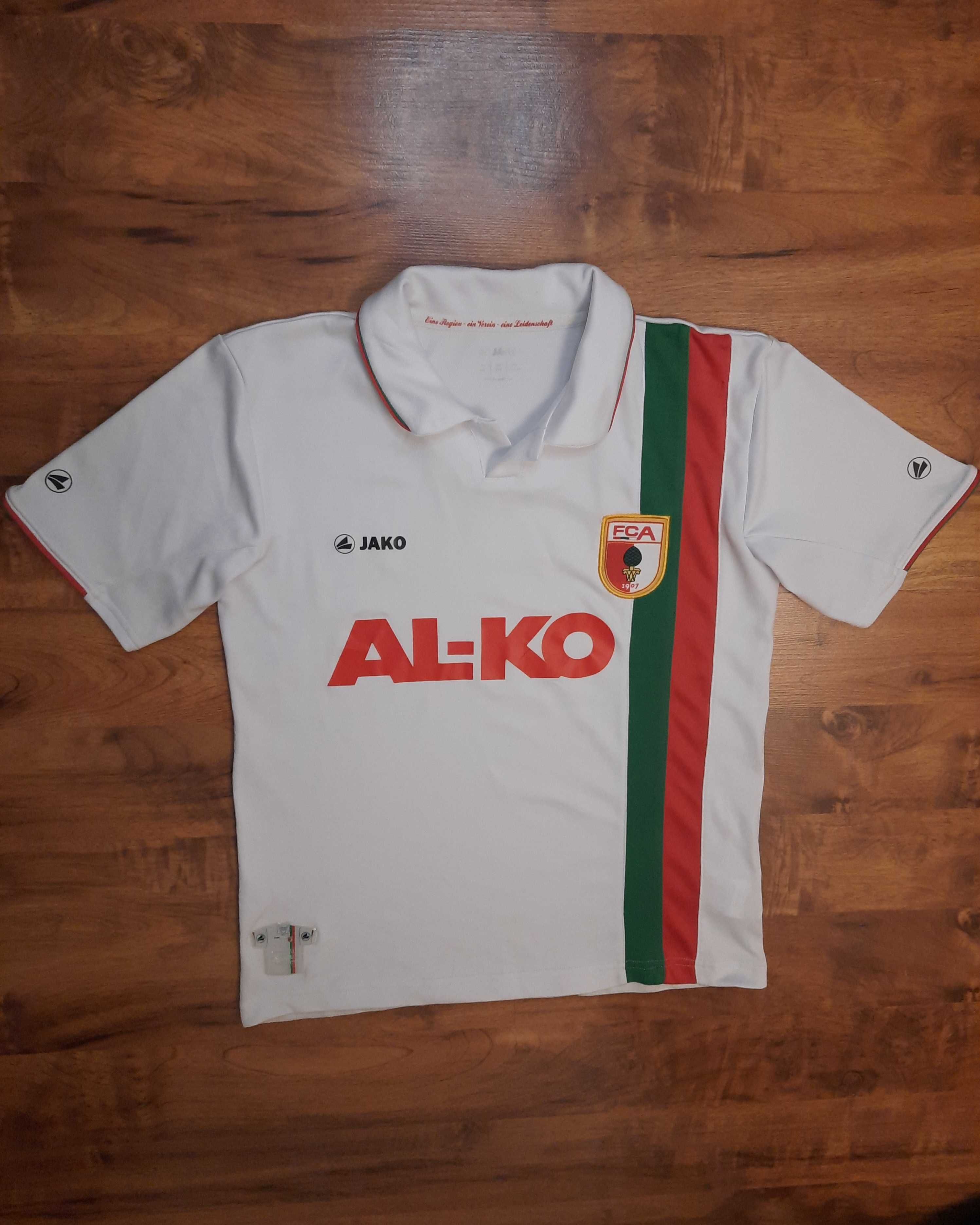 Koszulka sportowa piłkarska FC Augsburg tshirt Jako 152 cm 12 lat