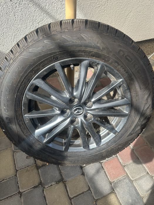 Оригінальний титановий диск з резиною Mazda CX5. Резина майже не була
