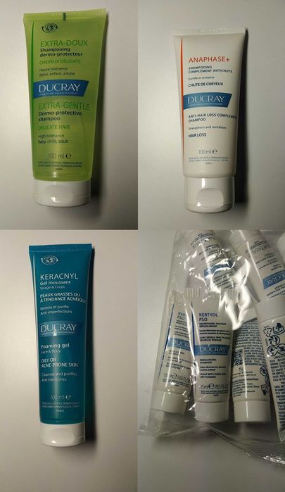 Косметичні засоби A-Derma, Avene, DUCRAY, NUXE