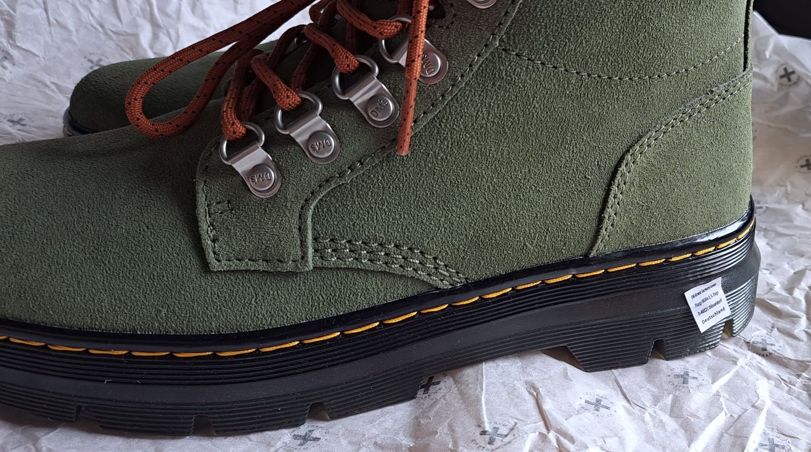 Nowe buty Dr Martens Combs Khaki Green
