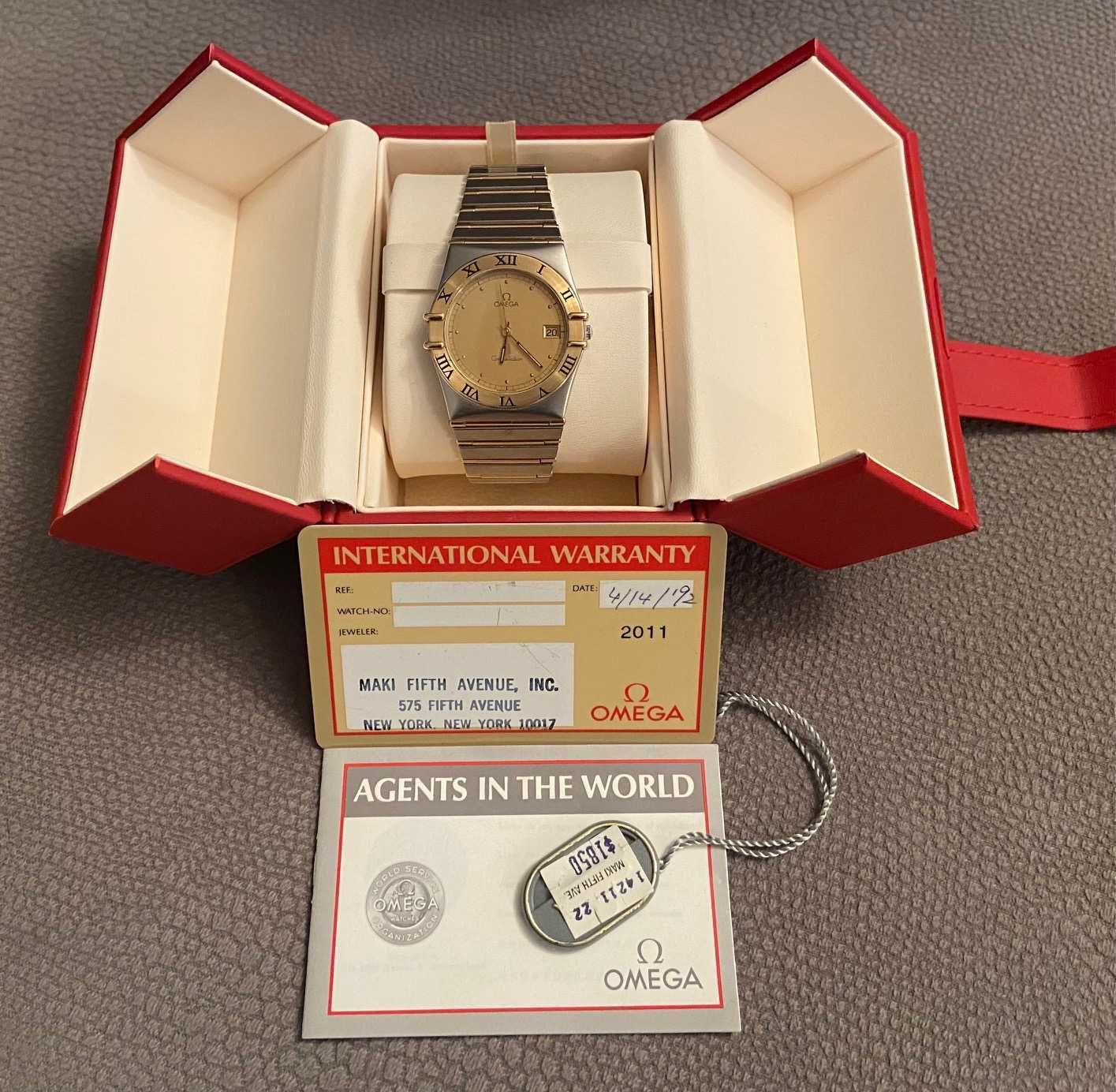 Zegarek Męski Omega Constellation