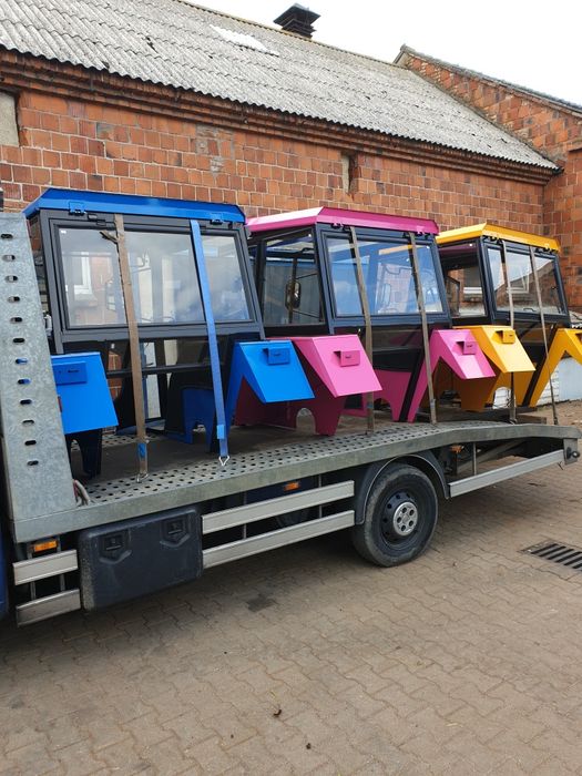 Kabina do ciągnika Ursus C330 C360 T25 MF 235 255 Bizon Maska Błotniki