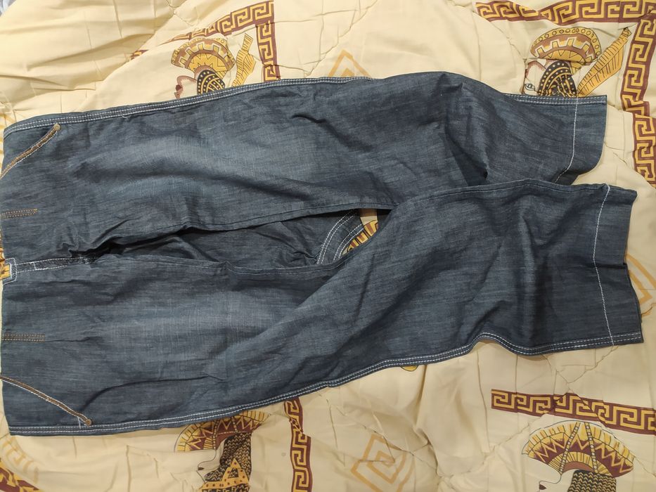 Женский джинсовый брючный комбинезон. Новый