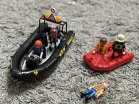 Playmobil łódź łodzie policja straż
