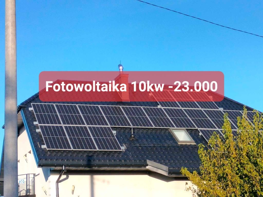 Instalacja fotowoltaiczna- Stop oszustom ! 23.000 brutto