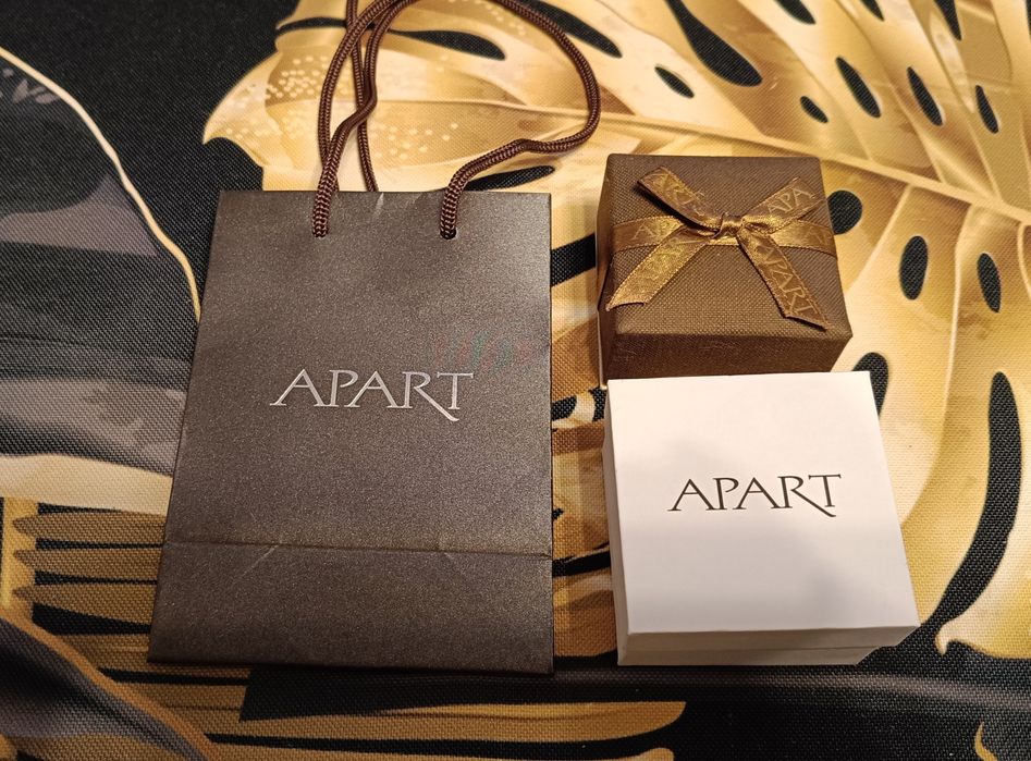 Pudełko na biżuterię z ozdobną torebką Apart Elixa