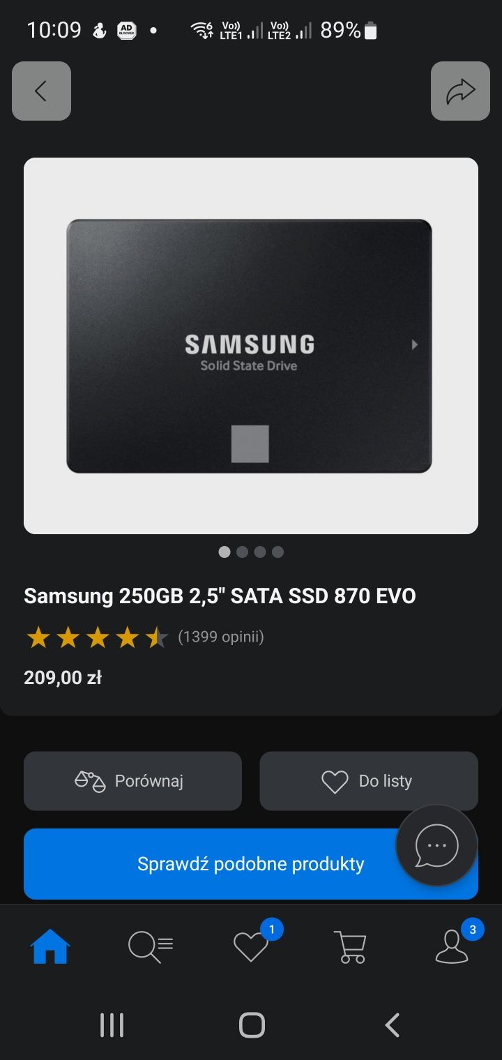 Dysk przenośny SAMSUNG SSD do laptopa konsoli kazdej tablet telewizor