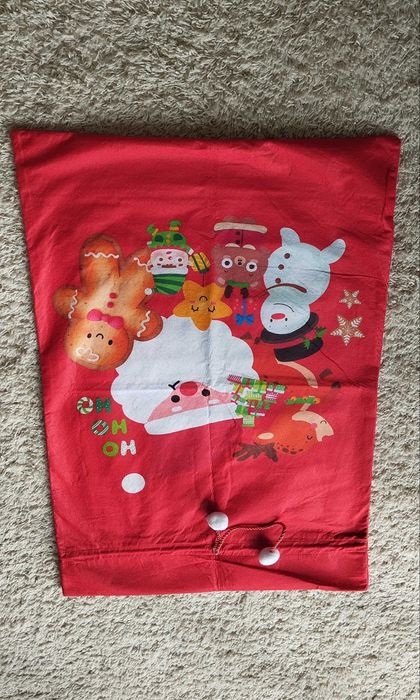 Pai Natal saco grande para presentes