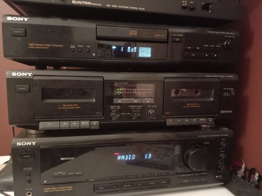 Amplituner Sony radio wzmacniacz wieża STR DE205