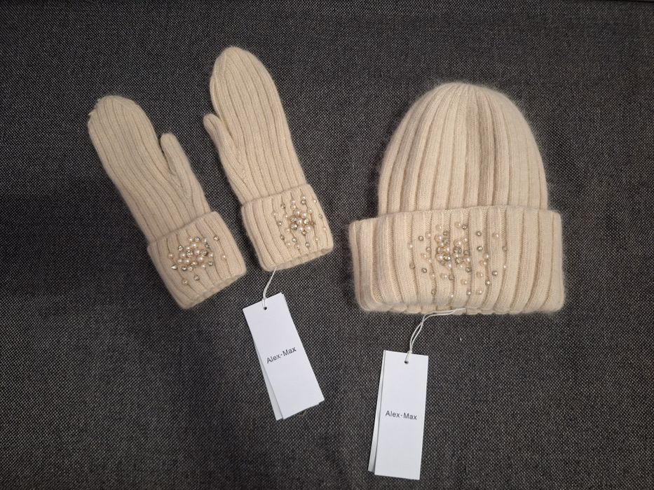 Czapka zimowa i rękawiczki