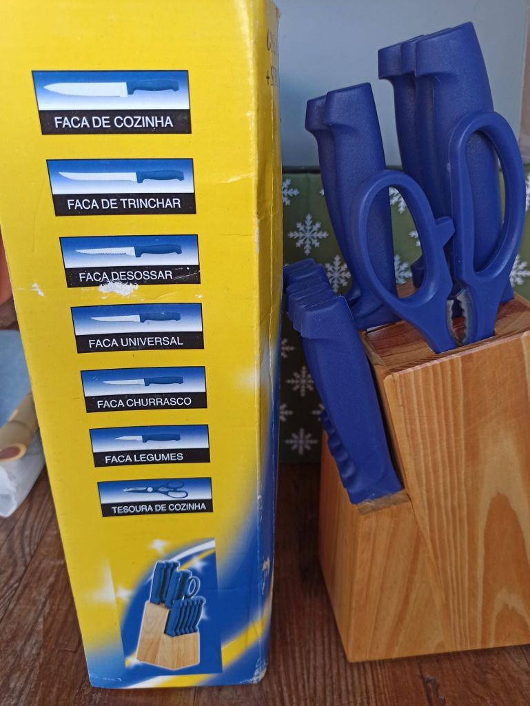 Conjunto de facas