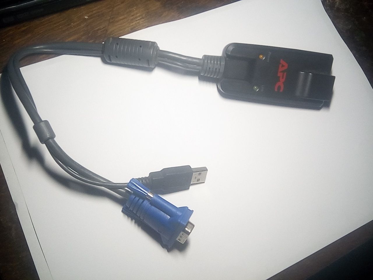 Серверний модуль APC KVM-USBVM

 

APC KVM 2G, серверний модуль, USB з