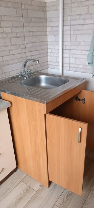 Мийка кухонна з тумбою 60*60